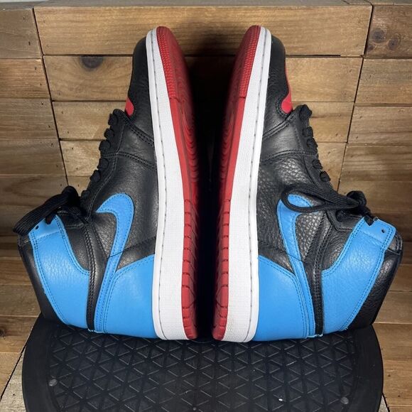 Air Jordan 1 Womens Size 8 Retro High OG "NC TO CHI" 2020 Lace Up Sneakers - Picture 8 of 10